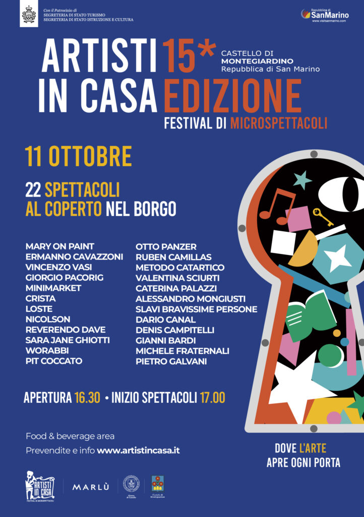 Artisti in casa 2025_Flyer_11 ottobre_Con artisti